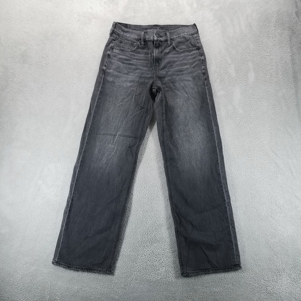 American Eagle Outfitters Gray Straight Leg Jeans